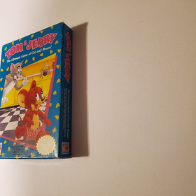 Tom & Jerry: Game of Cat and Mouse (Nintendo NES, 1991) ☆ BOX & MANUAL ☆
