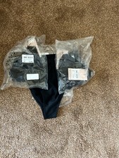 3 Brand New Missguided Black High Waisted Bikini Bottoms