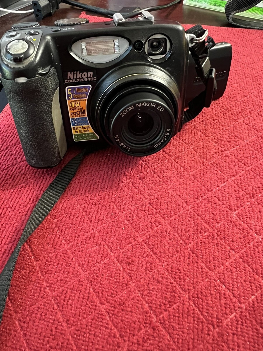 Nikon COOLPIX 5400 Digital 5.1MP Digital Camera No Battery Nikon COOLPIX 5400 Digital 5.1MP Digital Camera No Battery