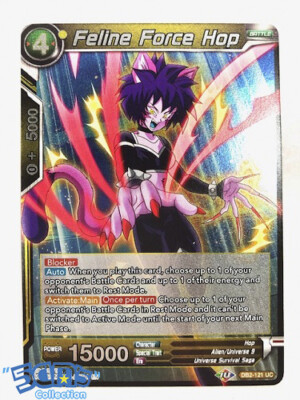 Dragon Ball Super TCG Feline Force Hop DB2-121 UC foil Divine Multiverse