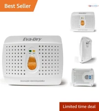 Rechargeable Mini Dehumidifier - Maintains Dryness Up to 333 Sq Ft, Odorless
