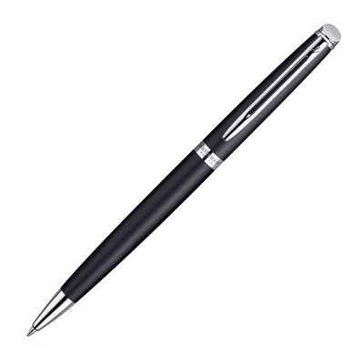 Waterman Hemisphere Kugelschreiber - Mattschwarz Chromrand