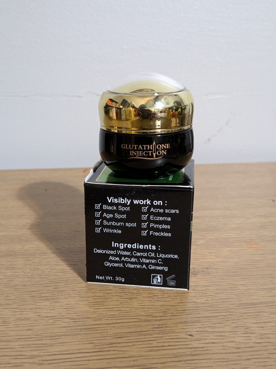 glutathione injection face cream Glutathione Gluta Terminal White Face Cream 30g Exp 2029