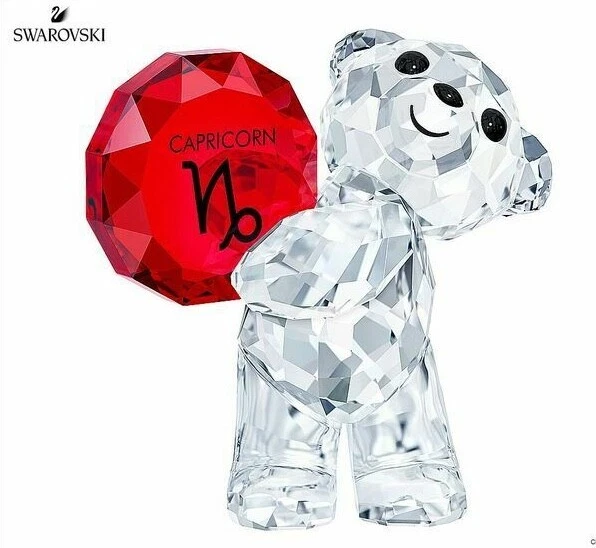 Swarovski Kris Bear - Capricorn Horoscope MIB #5396290
