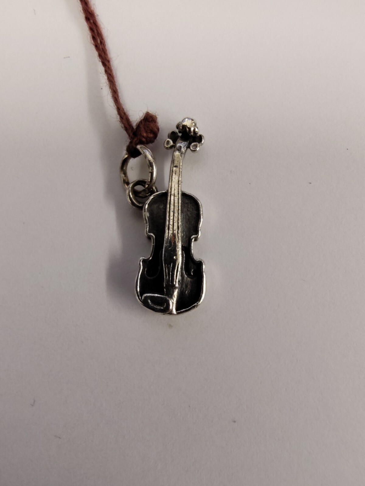 James Avery Violin 3D Bracelet Charm Retired 925 Ster… Gem