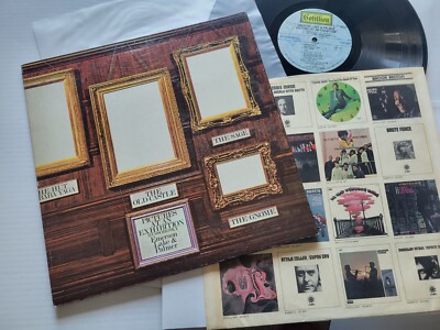 EMERSON LAKE & PALMER - Pictures At An Exhibition 1971 PROG ROCK Gatefold EX/VG+