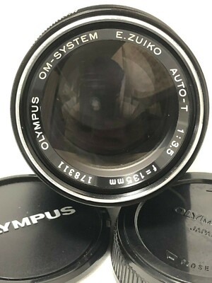 EXC+++】Olympus OM-System E.Zuiko Auto-T 135mm f/3.5 Lens From