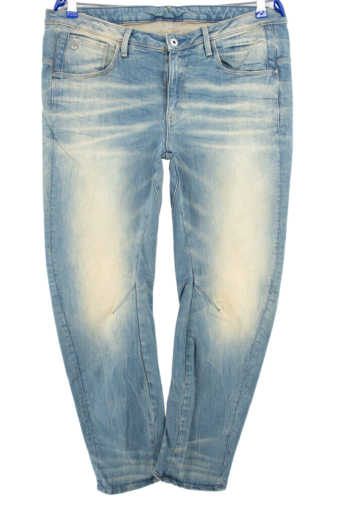 G-Star RAW Jeans Donna ARC 3D – Slim Conici In Cotone Blu, Taglia W24 L32