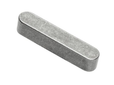 Machine Key M12 x 8 x 50 Form A C45K Undersize (20 Pieces)