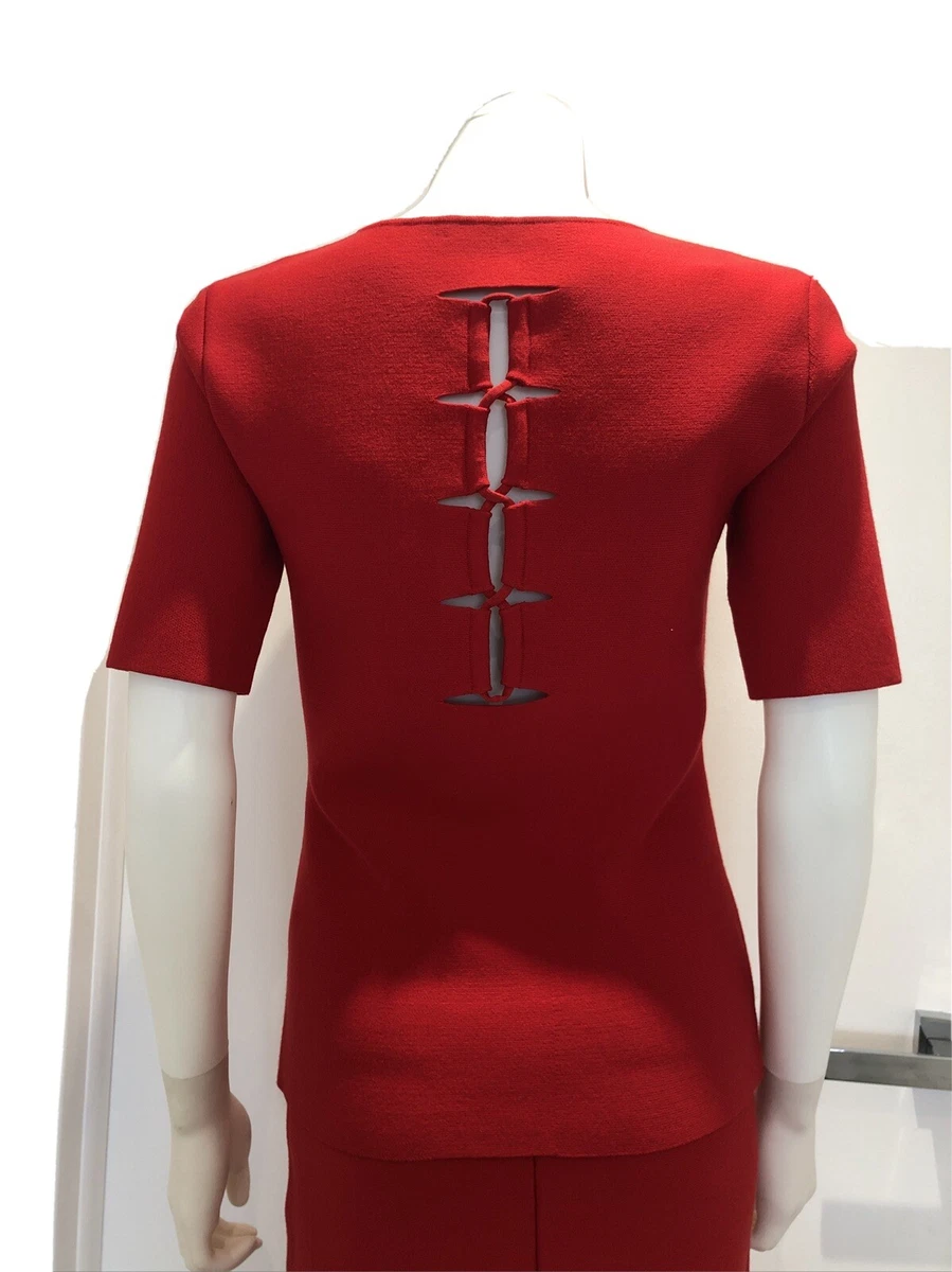 alexander wang red sweater