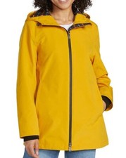 NWT Pendleton Women's Goldenrod Rain Jacket Wind Resistant Yellow Rain Coat