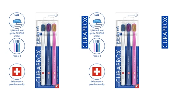 6 x Curaprox CS 5460 Ultra-soft Zahnbürsten