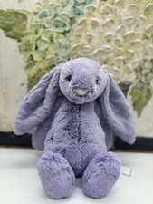 Jellycat Original Bashful Viola Bunny Purple BAS3VB Authentic US