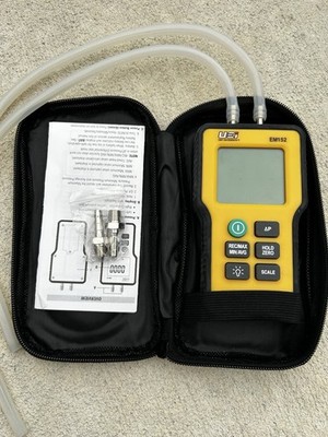 UEi Test Instruments EM152 Dual Differential Digital Manometer