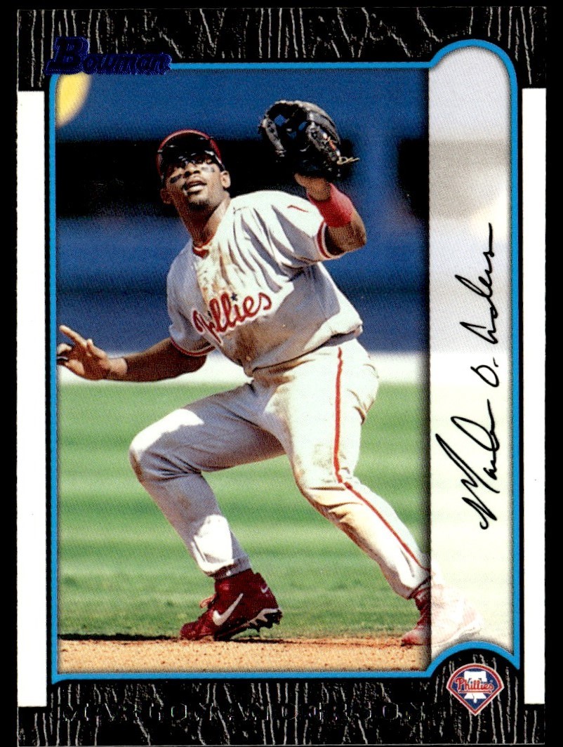 1999 Bowman Marlon Anderson Rookie Philadelphia Phillies #206
