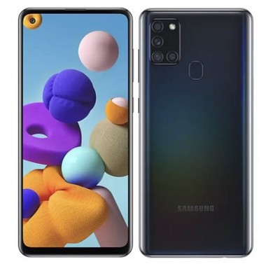 Brandneu Samsung Galaxy A21s 32GB Schwarz - Dual Sim entsperrt versiegelte Box