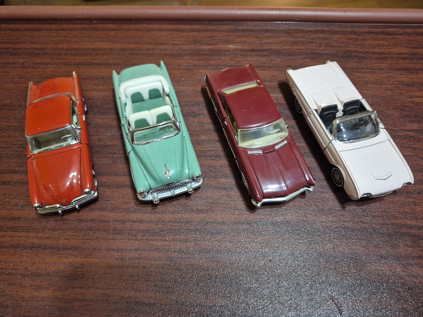 Franklin Mint 1:43 Lot of 4 - 1953 Buick Skylark  '53 Studebaker '63  Riviera +