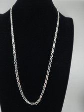 4mm 24 Inch Sterling Silver Mariner Chain