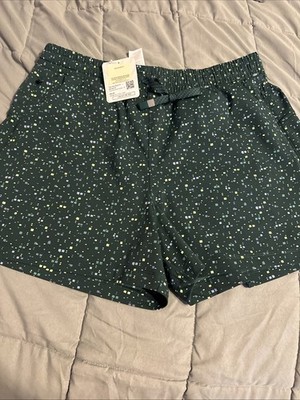 NWT Women s Fabletics The One Short 3 Run Running Deep Sea Green Confetti Medium