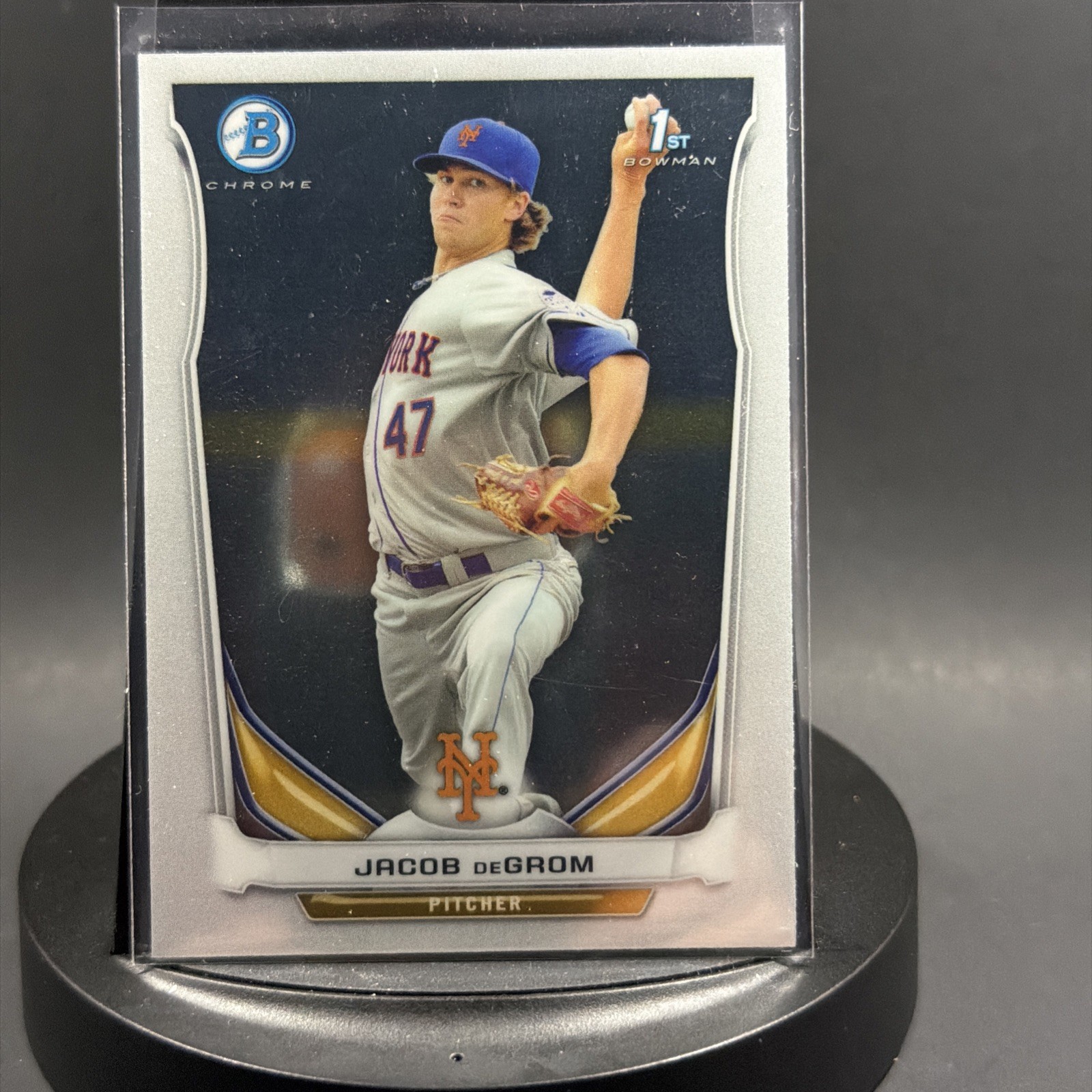 2014 Bowman - Prospects Chrome Jacob deGrom #BCP73 (RC)