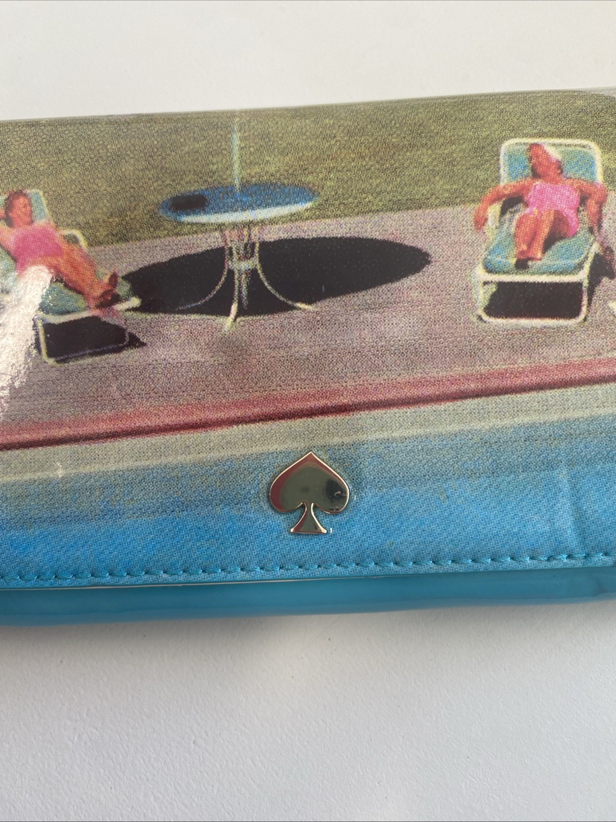 Kate Spade Rare Beach Lounge Wallet Woman Pool Side thumbnail 5