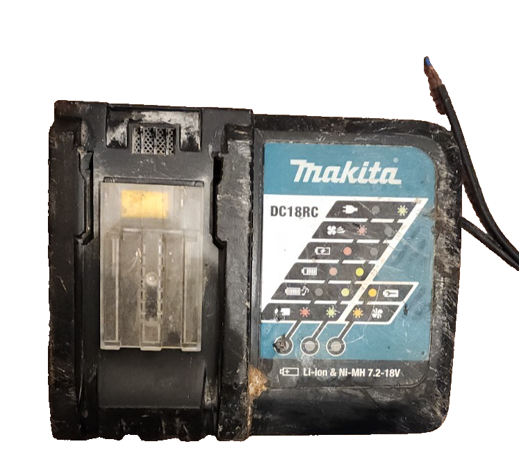 Makita DC18RC 18v 22min Intelligent FAST Lithium Battery Charger Black DC18RA RP