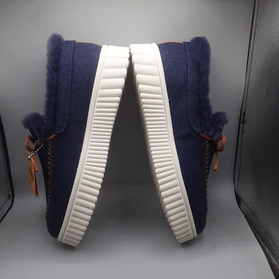 Женские мокасины без шнурков Skechers Cozy Ojai 8,5 Вт синие темно-синие A242 - Изображение 3 из 4