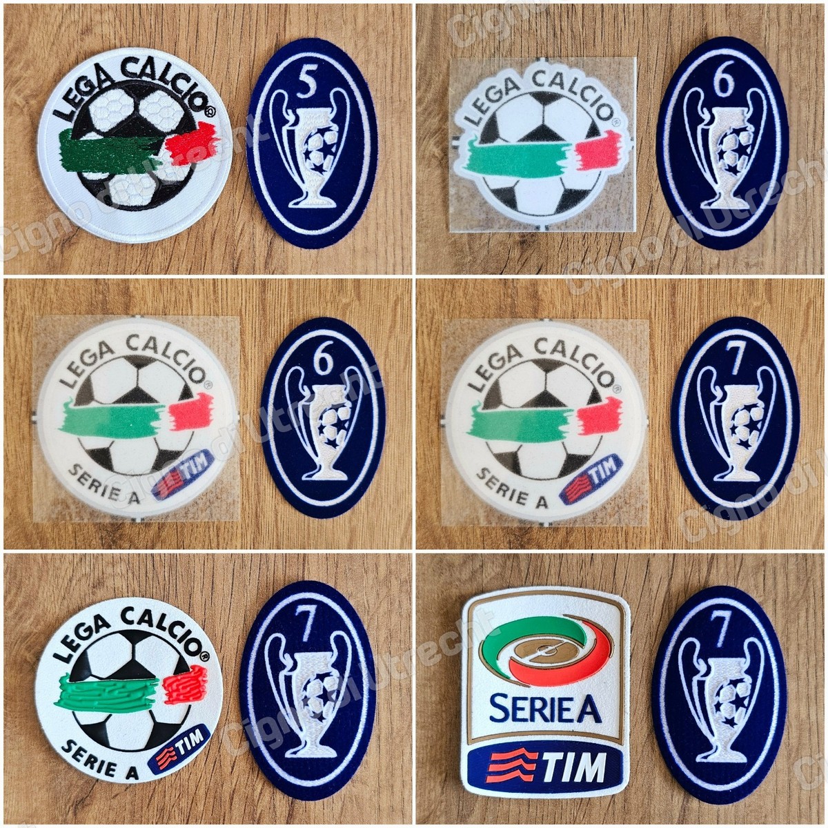 Lega Calcio Patch Patch Lega Serie A AC Milan Serie A Champions