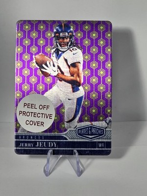 2023 Panini Plates & Patches Metal Jerry Jeudy Denver Broncos /35 NFL