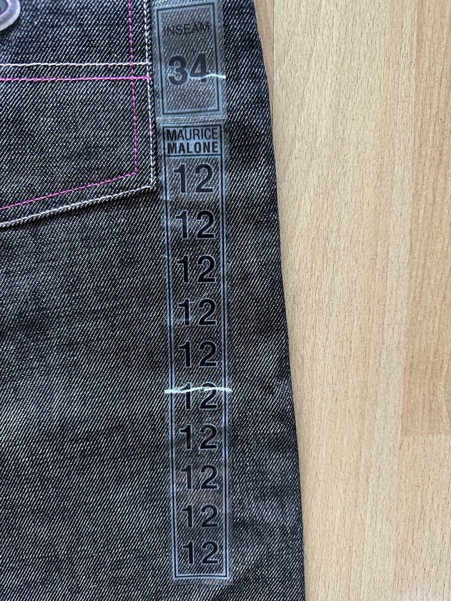 VTG Maurice Malone Mo Jeans Baggy Denim 90s Y2K Hip Hop Size 12