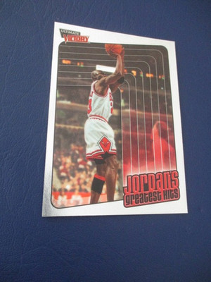 1999/00 Ultimate Victory Michael Jordan ''Jordan's Greatest Hits'' Foil Card #104