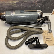 Vintage Apex Electrical Arkay De Luxe Cylinder Vacuum Cleaner Model 3-167 In Box