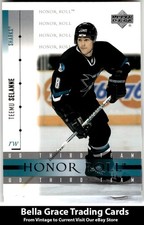 2001-02 Upper Deck Honor Roll Teemu Selanne #21 San Jose Sharks NHL Hockey