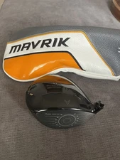Very Nice Callaway Mavrik 9.0* Driver Head and Head Cover
