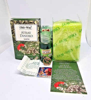 ATRAE DINERO JABON Y EXTRACTO / COME MONEY ATRAE FORTUNA DINERO ABUNDANCIA