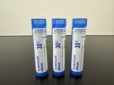 3X Boiron Arsenicum Album 30 C, 80 Pellets EXP: 11-29 