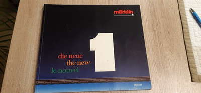 MÄRKLIN. die neue 1, farbiger Katalog aus dem Jahr 1987