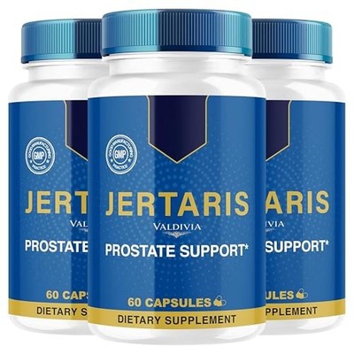 Jertaris Joint Supplement Capsules Flexibility Comfort Glucosamine 3 Pack 180Ct