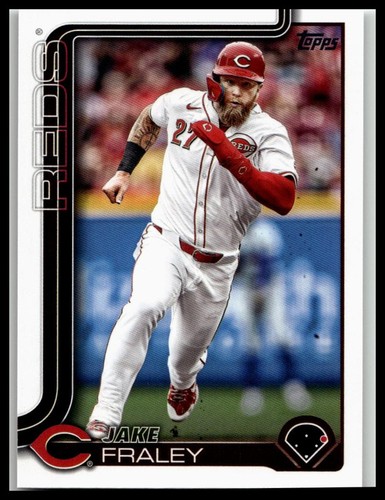 2025 Topps Serie 2 MLB Base Karte Jake Fraley #675