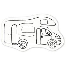 'Motorhome' Decal Stickers (DW022579)