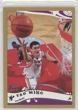 2005-06 Topps Gold 44/99 Yao Ming #11 HOF 2h4