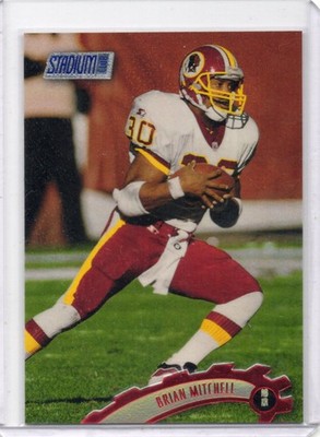 1997 Stadium Club - Brian Mitchell #107 Washington Redskins