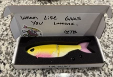 Throwback Baits Metro Glide Pink Lemonade - 7 In, 2 Oz - Brand New