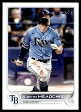 2022 Topps Austin Meadows Tampa Bay Rays #152