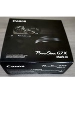 Canon PowerShot G7 X Mark III 20.1MP Point  Shoot Digital Camera New Black