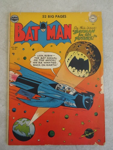 1950 Batman #59 DC Comics 1st App. Deadshot Vintage Comic Book