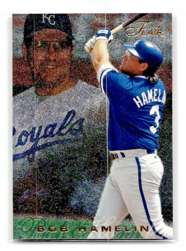 1996 Flair Bob Hamelin #90 card