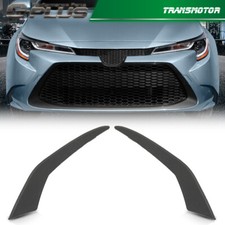 For 2020 2022 Toyota Corolla LE XLE Sedan Fog Light Cover Bezels Left Right Pair