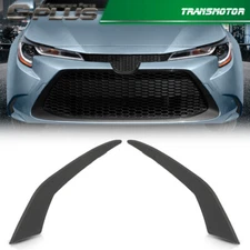 For 2020 2022 Toyota Corolla LE XLE Sedan Fog Light Cover Bezels Left Right Pair
