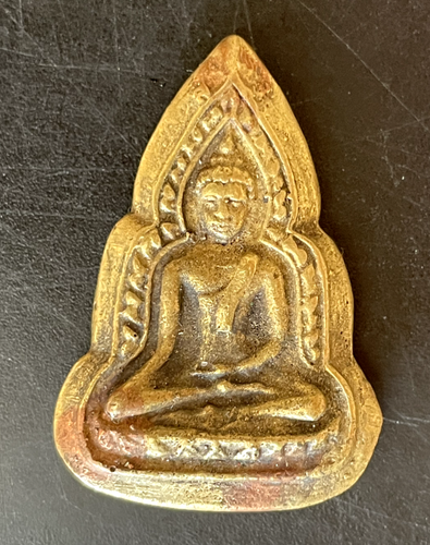 18 Petite figurine Bouddha different Mudra amulette en laiton - bronze Thaïlande - Picture 34 of 49